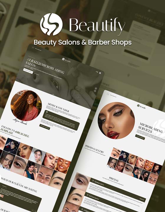 Beautify – Webflow Template