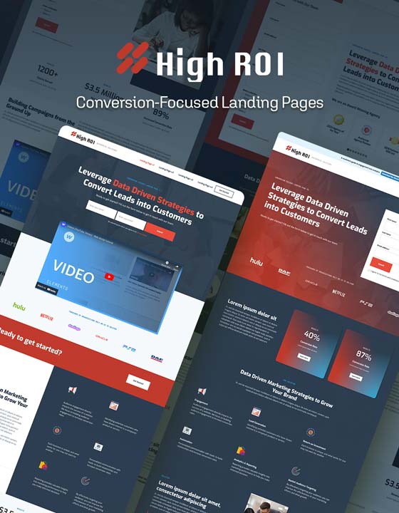 High ROI – Webflow Template